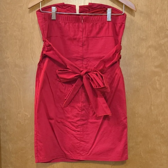 Xhilaration Strapless Pink Dress - Picture 3 of 8